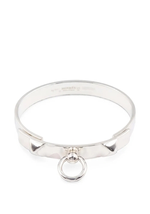 Hermès Pre-Owned 1990s PM Collier De Chien bracelet - Silver