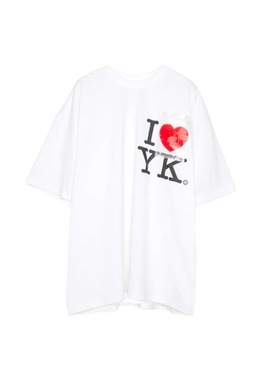 Yoshiokubo cotton T-shirt - Black