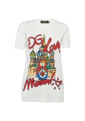 Dolce & Gabbana Pre-Owned graphic-print T-shirt - White