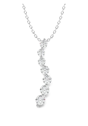 Diamond Essentials laboratory-grown diamond necklace - Silver