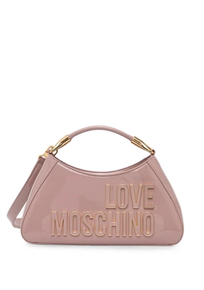 Love Moschino logo-lettering tote bag - Pink