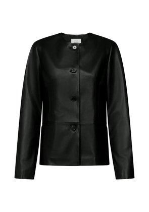 LouLou de Saison Adea leather jacket - Black