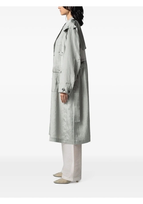 Muller Of Yoshiokubo belted button-up jacket - Green