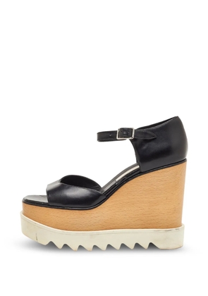 Stella McCartney Pre-Owned Elyse wedge sandals - Black