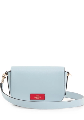 Valentino Garavani VLogo Walk small calfskin cross body bag - Blue