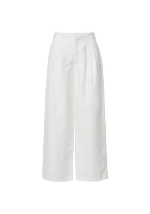 rag & bone Chappel pleated wide-leg trousers - White