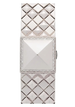 Hermès Pre-Owned 2010s min Médor Joaillerie 15mm watch - Silver