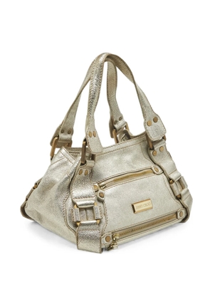 Jimmy Choo Pre-Owned 2000s Mahala satchel bag - Gold