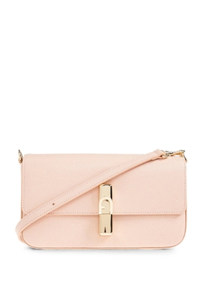 Furla small Iride leather shoulder bag - Pink