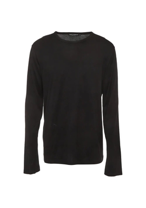 Dolce & Gabbana Pre-Owned long-sleeves T-shirt - Black