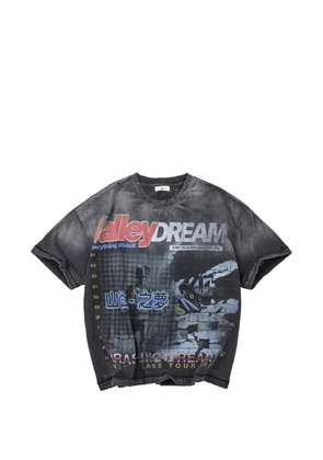 Vale Dreamcrasher graphic-print T-shirt - Grey