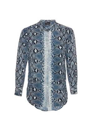 JOSEPH Lydie python-print shirt - Blue