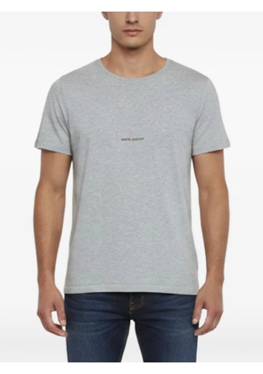 Saint Laurent Pre-Owned crew-neck T-shirt - Grey
