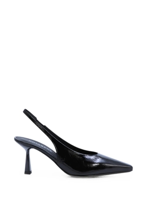 Notabene Emmely 70 patent-leather slingback pumps - Black