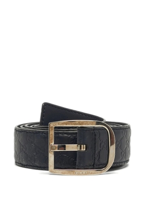 Gucci Pre-Owned leather belt - Blue