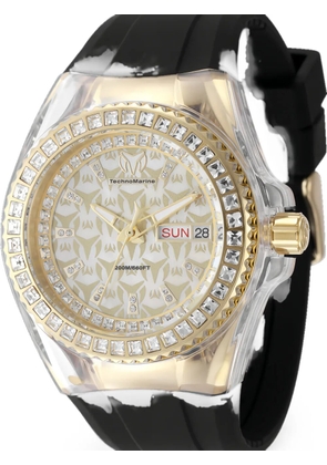 TechnoMarine Cruise crystal-bezel 40mm watch - Gold