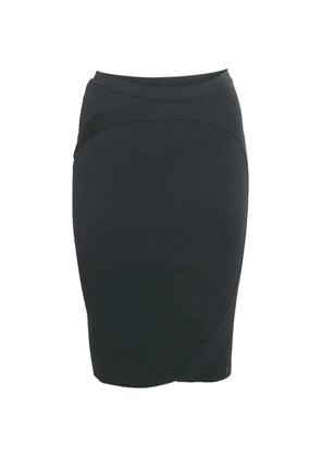 Givenchy Pre-Owned knitted midi pencil skirt - Black