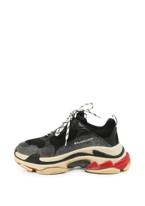 Balenciaga Pre-Owned Triple S lace-up sneakers - Black