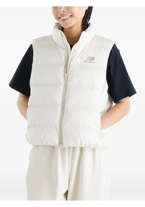 New Balance Boston padded gillet - White