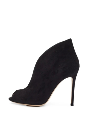 Gianvito Rossi Vamp peep-toe heeled ankle boots - Black