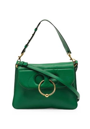 JW Anderson medium Pierce leather shoulder bag - Green
