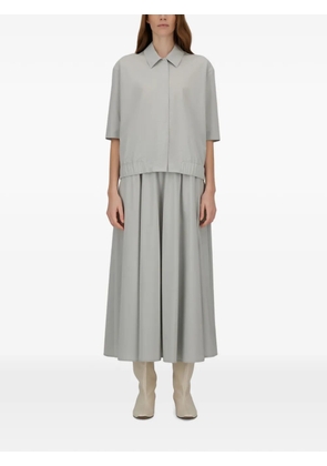 Herno Resort elasticated-hem shirt - Grey