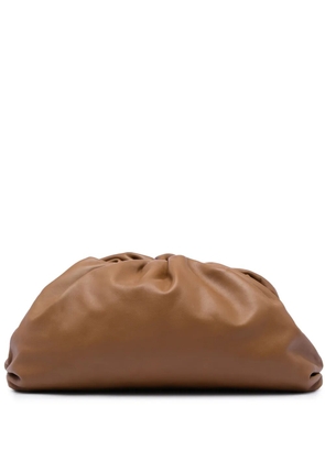 Bottega Veneta Pre-Owned 2012-2026 Lambskin The Pouch clutch bag - Brown