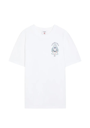 Casablanca graphic-print T-shirt - White