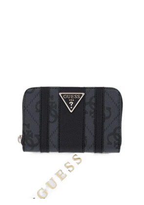 GUESS USA Laurel logo-print panelled wallet - Grey