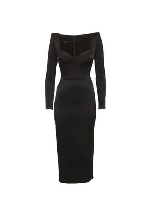 Alex Perry Linden midi dress - Black