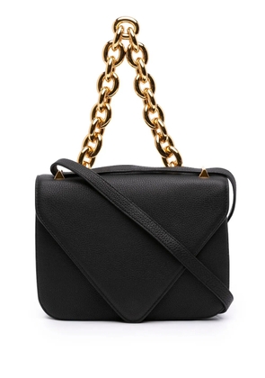 Bottega Veneta Pre-Owned 2012-2026 Small Leather Mount Envelope Chain Bag satchel - Black