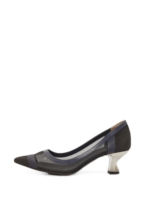 Fendi Pre-Owned Colibri mesh pumps - Black