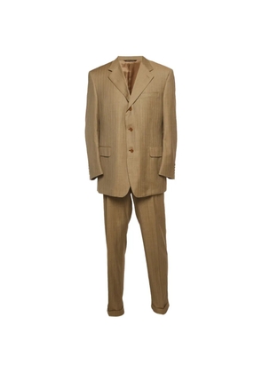 Canali pinstripe wool suit - Neutrals