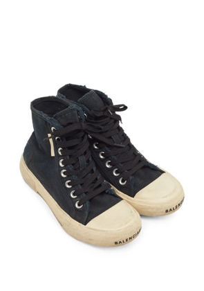 Balenciaga Pre-Owned Paris high-top sneakers - Blue