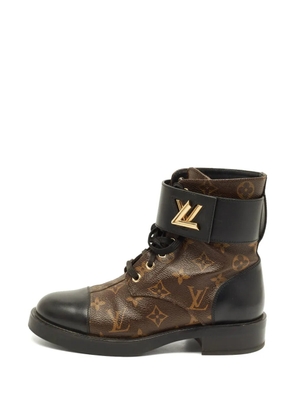 Louis Vuitton Pre-Owned Wonderland Ranger Monogram ankle boots - Brown