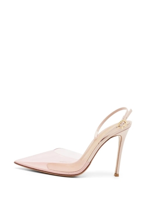 Gianvito Rossi Ribbon d'Orsay pumps - White