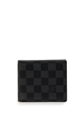 Louis Vuitton Pre-Owned 2018 Damier Graphite Amerigo Wallet small wallets - Black