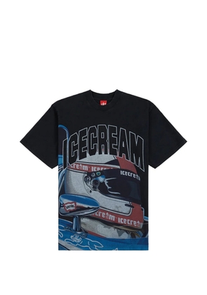 ICECREAM graphic-print T-shirt - Black