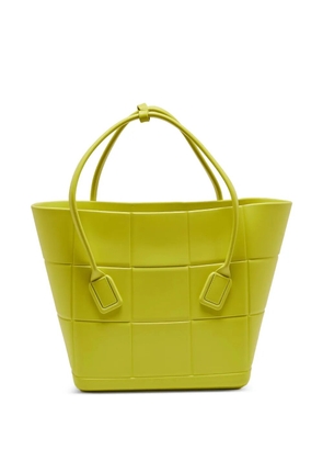 Bottega Veneta Pre-Owned intrecciato Arco tote bag - Yellow