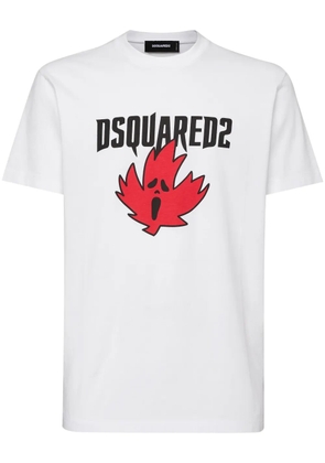 DSQUARED2 logo-print T-shirt - White