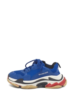 Balenciaga Pre-Owned Triple S Clear sneakers - Blue