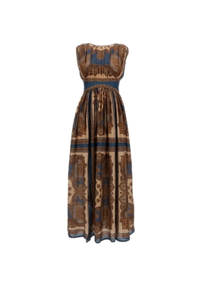 ZIMMERMANN paisley-print sleeveless maxi dress - Neutrals