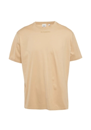 Burberry Pre-Owned graphic-print T-shirt - Neutrals
