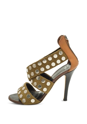 Giuseppe Zanotti Vintage studded strappy sandals - Green