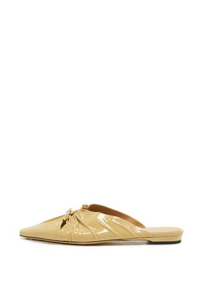 Bottega Veneta Pre-Owned leather mules - Neutrals