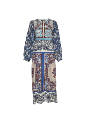 Weekend Max Mara Ghiotto printed maxi dress - Blue