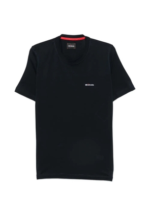 Kiton logo-embroidered T-shirt - Blue