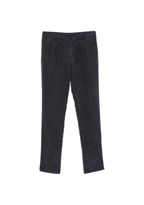Pal Zileri straight-leg pleated trousers - Blue