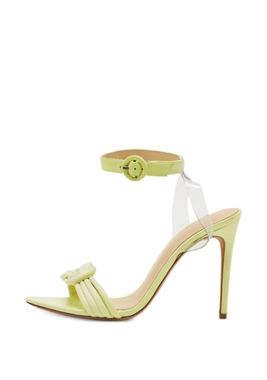 Alexandre Birman Vicky knotted-strap heeled sandals - Green