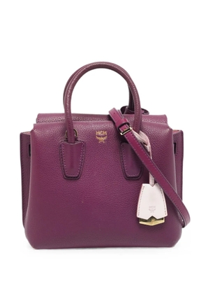 MCM Pre-Owned mini Milla Park Avenue tote bag - Purple